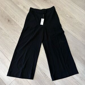 Babaton Classic Black Wide-Leg Pants Size 2 new party holidays